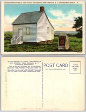 Headquarters Bemis Heights Saratoga Battlefield Postcard