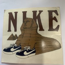 New Very Rare Nike Decal 50 Yrs Old Original Non-Sale Sticker Limited Ed Shoes M