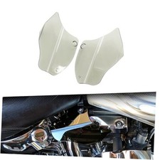 Motorcycle Air Heat Deflector Air Deflector Reflective Saddle Shields Fit Grey