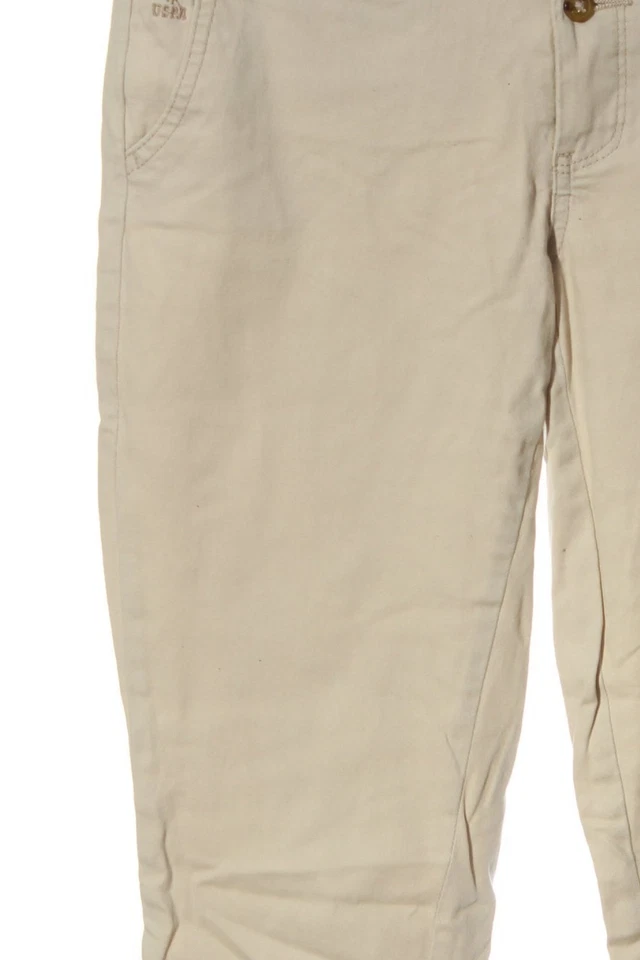 U.S. POLO ASSN. Pantalón tobillero Mujeres Pantalón Talla EU 36 blanco puro - Imagen 3 de 4