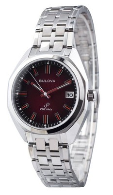 Bulova Precisionist Jet Star Classic Stainless Steel Quartz 96B401 Mens Watch