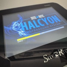 Ultrasound System Sight Right Halceyon W/ Probe No Adapter Or Power Supply