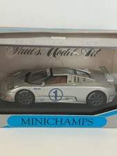 Minichamps 1:43 Bugatti EB 110 Super Sports Silver Diecast Model