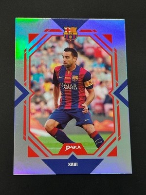 2025 Daka FC Barcelona XAVI SP Silver Foil Card 92/299