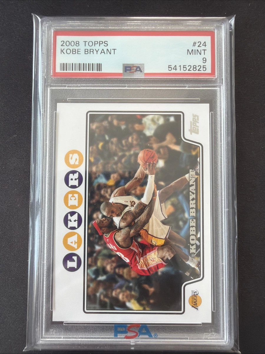 Topps Kobe Bryant Basketball 2008-09 Season Sports Trading Cards