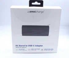 OmniCharge DC barrel to USB-C Adapter