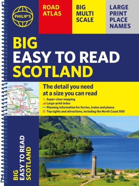 Philip's Big Easy To Read Scotland Road Atlas (Spiral A3) : All The Detail You Need At A Size You Can Read Philip's Maps - Image 3