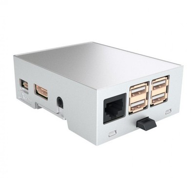 Hutschienengehäuse für Raspberry Pi  3B+, 3B, 2B, 1B+, kompakt 71mm Din Case