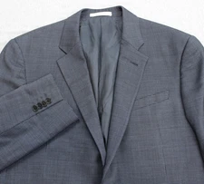 Giorgio Armani Blazer Mens 42L Single Breasted 2 Buttons 100% Wool Made In Italy