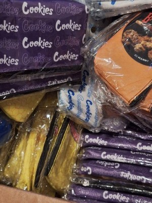 Backwoods Cookies Stash Accessories Zip Pouches - New Sealed 40ct pouches