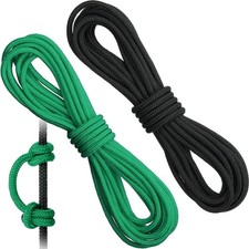 2 Pieces Archery D Loop Rope 10 Feet Archery Bowstring Serving Thread Release Ma