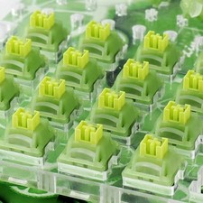 35pcs Mechanical Keyboard Switches Linear Tactile Silent Lime Peach V3 for PC