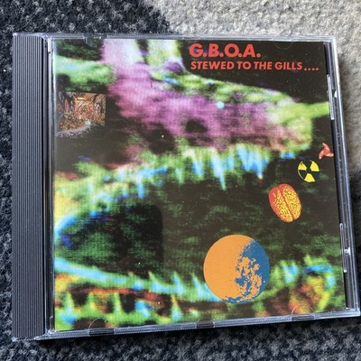 Gaye Bykers On Acid - Stewed To The Gills . RARE 1989 CD . EXCELLENT CONDITION 