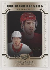 2019-20 Upper Deck UD Portraits Rookies Gold 91/99 Filip Zadina #P-41 0nr3