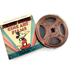 VTG 1940s Mickey Mouse Cine Art Films  Donald Gets Ducked  Disney
