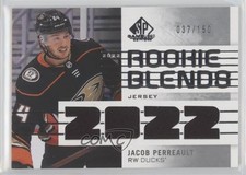 2022-23 Upper Deck SP Game Used Rookie Blends Jersey 37/150 Jacob Perreault 0r0m