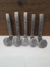 5 Railroad Spike Hooks
