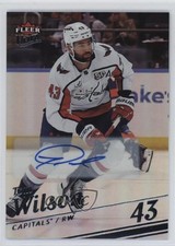 2025-26 Upper Deck Fleer Ultra Rainbow Foil Auto Tom Wilson #84 Auto 1tf7