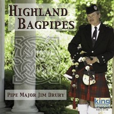Highland Bagpipes - Pipe Major Jim Drury New CD 