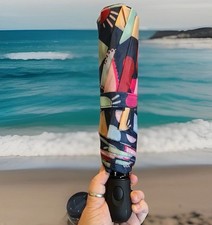 Old Navy Heart Print Automatic Umbrella