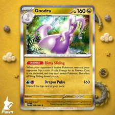 Goodra Holo 68/86 Chaos Rising Rare Pokemon TCG Card Game NM Art Tonji Matsuno