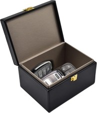 Faraday Box Key Fob Protector, RFID Signal Blocking Box, Faraday Box 5-8 Keys