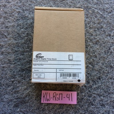 !!! NEW Sealed BOX!!! nLight Unitouch nPad Touch PACDI-UNITNDTCB-00 nDTC NPWS BK