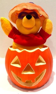 Vintage Winnie the Pooh Animated Halloween Display Figure Teclo Works Tested