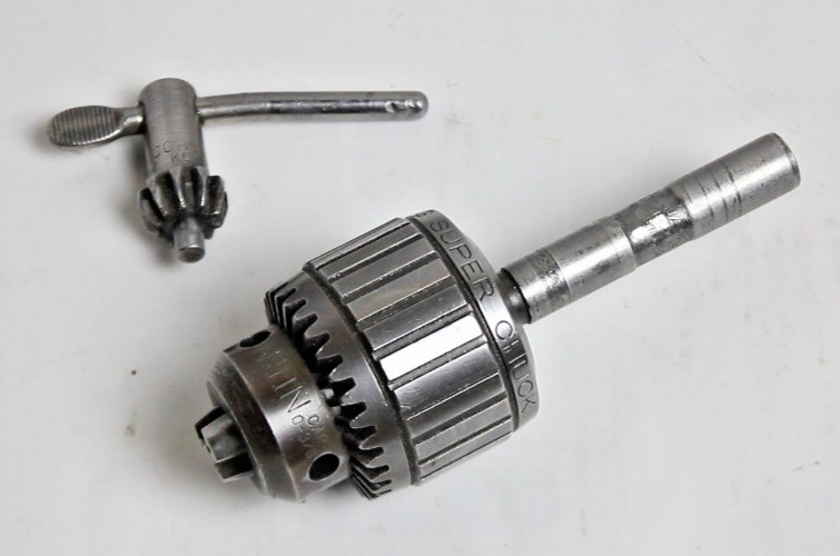 Jacobs Ball Bearing Super Chuck 0 to 3/8" USA No. 11N #9lg