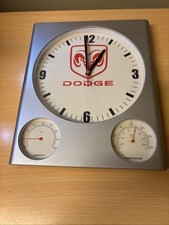 Dodge Ram Wall Clock With Temperature And Hum...