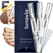Lunavia Antifungal Pen – 25% Undecylenic Acid, Toenail Fungus Treatment Extra St
