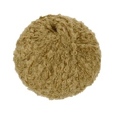 Wool Acrylic Fancy Loop Yarn, Wool Roving Yarn 50 Grams, Light Brown 