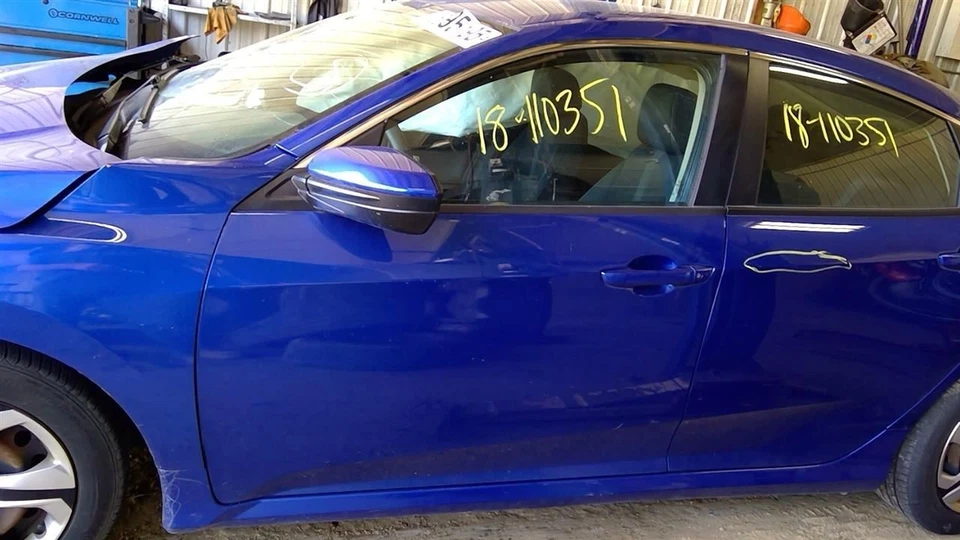 Conductor puerta delantera izquierda encendido convencional azul honda civic sedán 16-21  Foto 2 de 4