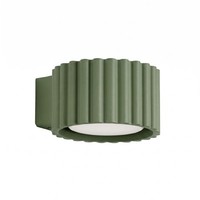Wandlampe Esszimmer Aluminium OlivgrüN GX53 Wohnzimmer B:10 Cm Wandleuchte Flur