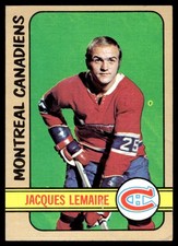 1972-73 Topps Jacques Lemaire Montreal Canadiens #25