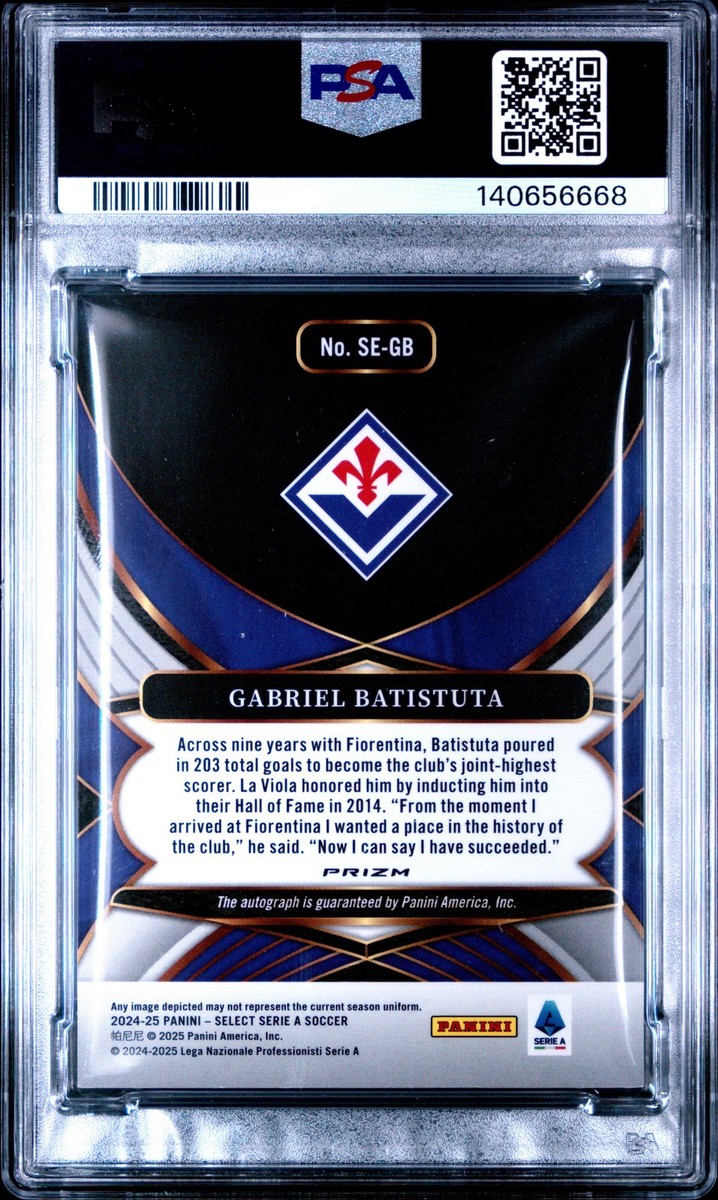 2024-25 Panini Select Serie a - Select Signatures Gabriel