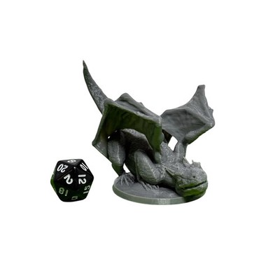 Young Drake, PLA Dungeons and Dragons DnD Miniatures D&D High Quality