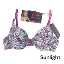 MAIDENFORM One Fab Fit T-Shirt Bra Demi Underwire Women's Size 34B 07959 IS8 NWT