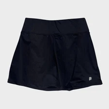 Prince Womens Small Black Polyester Skort 