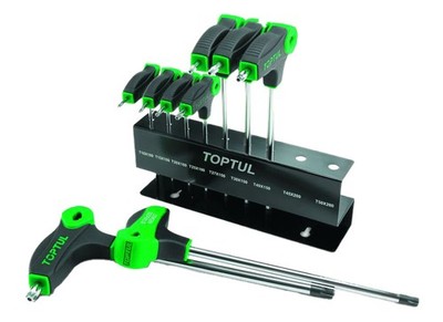For TOPTUL GAAX0901 Set of key wrenches 9 pcs GAAX0901 A GLOBAL BRAND IN THE PR