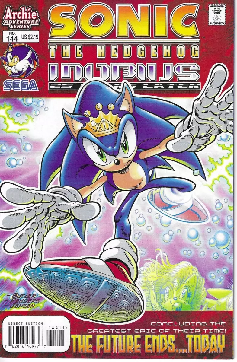 Sonic the Hedgehog #144 2005 Archie Adventure Series Knuckles