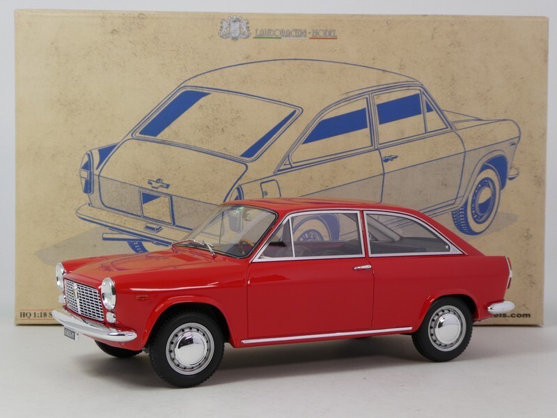 Laudoracing Autobianchi Primula Coupé rosso 1965 1/18 LM164B | eBay