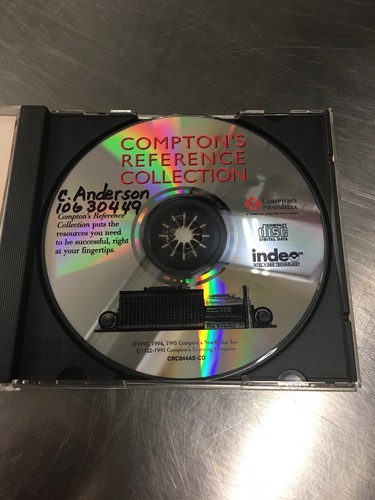 Compton's Reference Collection 1996 Edition 11 Business & Reference Works CD-ROM - Picture 5 of 7