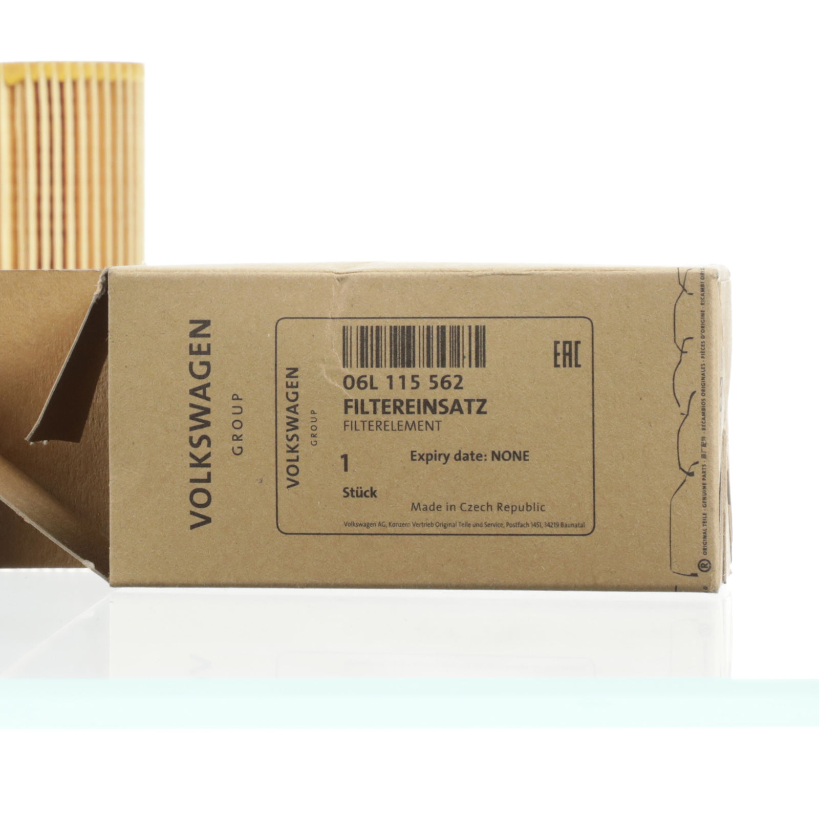 OEM BRAND NEW VW Volkswagen Engine Oil Filter 06L115562 2015 2016 2017 Golf GTI