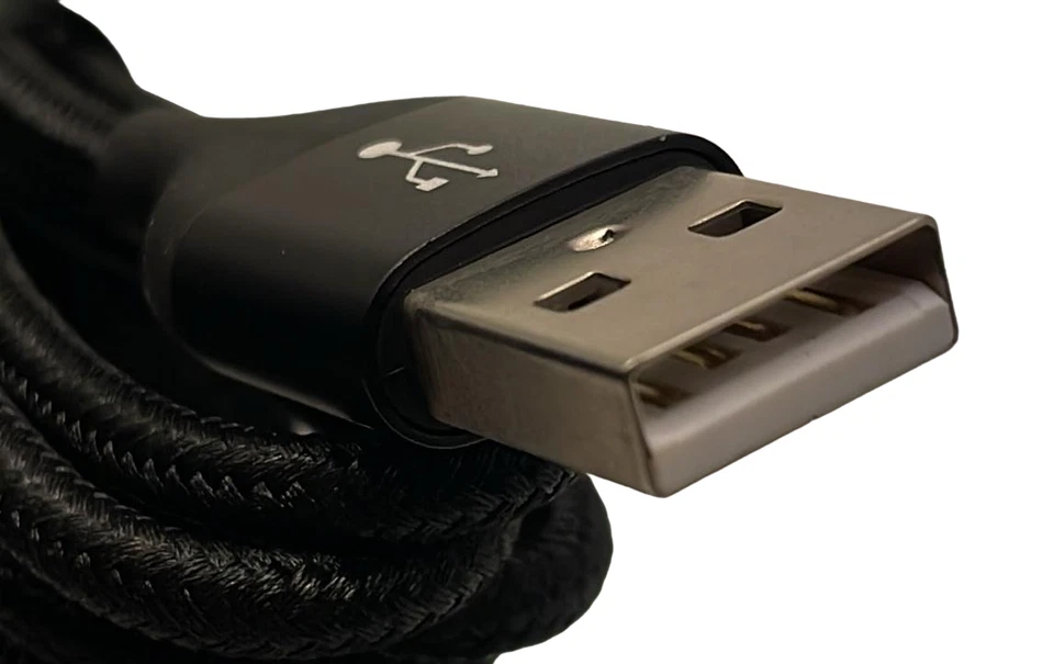 AT&T Charge-Sync Braided Cable For Android Micro-USB Black 4Ft. - Image 4 of 4