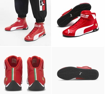Nuevo En Caja Para Hombre Puma Scuderia Ferrari R-Cat Mid Motorsport  Zapatos 339938 Rojo | eBay