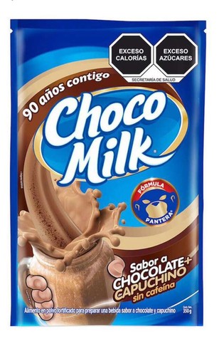 1 SCHOKOMILCH/LABOR CHOCO CAPUCHINO/SIN CAFEINA/350G/SCHOKOLADENMILCHSHAKE/12,3OZ - Bild 1 von 4