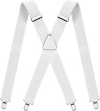 Tirantes ajustables para hombre con 4 fuertes