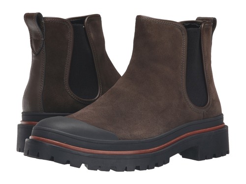 Coach Citysole Suede Leather Combat Working Boots Washed 