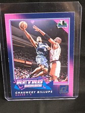 2017-18 Panini Donruss Retro Series Green Flood Chauncey Billups #24 HOF